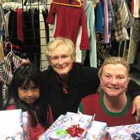 Actress Glenn Close, Friends Help Brighten Holidays For Seven Families In Northern Westchester