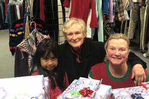 Actress Glenn Close, Friends Help Brighten Holidays For Seven Families In Northern Westchester