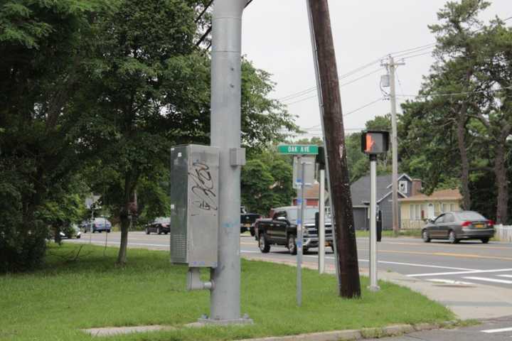 A Long Island teen was nabbed for tagging more than 35 items with graffiti.