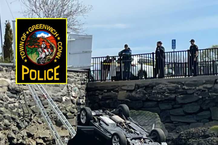 Man Drives Car Off CT Roadway Into Coastal Rocks