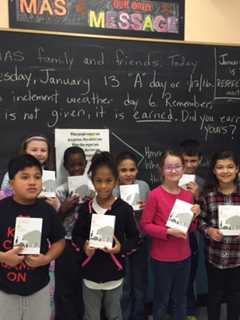 White Plains Third-Graders Receive Dictionaries From Elks Lodge