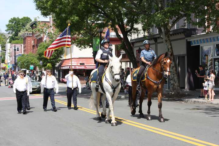 The Memorial Day Parade is an annual event in Nyack.