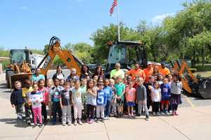 New Rochelle DPW Features Truck Day At Ward Elementary School