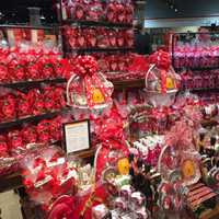 <p>Valentine&#x27;s Day display at Balducci&#x27;s in Rye Brook. Candy is a big part of the market&#x27;s business.</p>