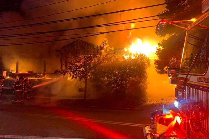 Five Found Dead After Massive Long Island House Fire Breaks Out