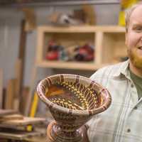 <p>Tyler Lucas of Paramus is the owner of Trees To Dreams, which he runs out of his garage and turns a profit mostly through online sales and at crafts shows.</p>