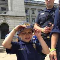 <p>It was really sunny... Washington Township Chief Alex Hammer.</p>