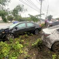 <p>The driver and his female passenger were taken to Hackensack University Medical Center. The extent of their injuries wasn&#x27;t immediately known.</p>