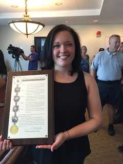 Stamford 911 Operator Honored For Heroic Actions In Saving Man's Life