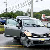 <p>A second car involved in the early-morning crash Saturday on rainy 17, a Nissan Sentra, had to be towed, as well.</p>