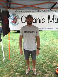 Darien Cook Offers 'Best Mustard In The World' At Rowayton Farmers Market
