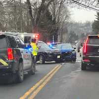 Person Taken To Hospital After Morning Crash At Busy Katonah Intersection