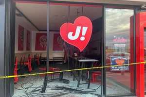 Car Barrels Through Juicy Platters Harrison Storefront Day Before Paramus Shop Opening