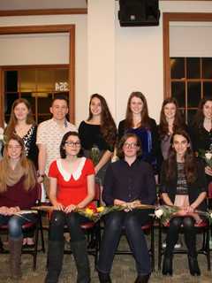 Pleasantville High School Welcomes New Art Honor Society Members