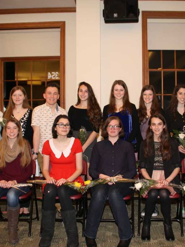 Pleasantville High School Welcomes New Art Honor Society Members