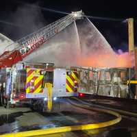 <p>More than 200 firefighters fought the 11-alarm Passaic blaze.</p>