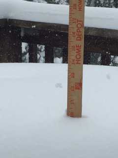 With Record Temps Yielding To Steady Snow, Stratford Hunkers Down