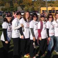 <p>L to R: Danielle Heuer, Christine Thibault, Leigh Heuer, Nicole Camphausen, Danielle DeBouter, Debbie Durante, Cindy Santos, Shannon Forde, Leah Toutounjian, Gabrielle</p>