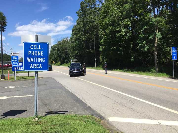 Police diverted traffic after an accident Monday that closed Airport Road near the Westchester County Airport after a police chase from Connecticut. Westchester County police said they charged a 35-year-old man in connection with the crash.