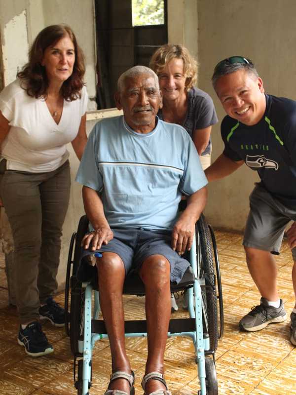 Darien Woman Does 'Right' Delivering Wheelchairs To Costa Rica