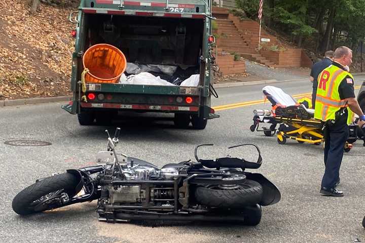 Motorcyclist Hospitalized In Ridgewood Crash