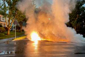 Paramus Power Lines Catch Fire During Afternoon Thunderstorm