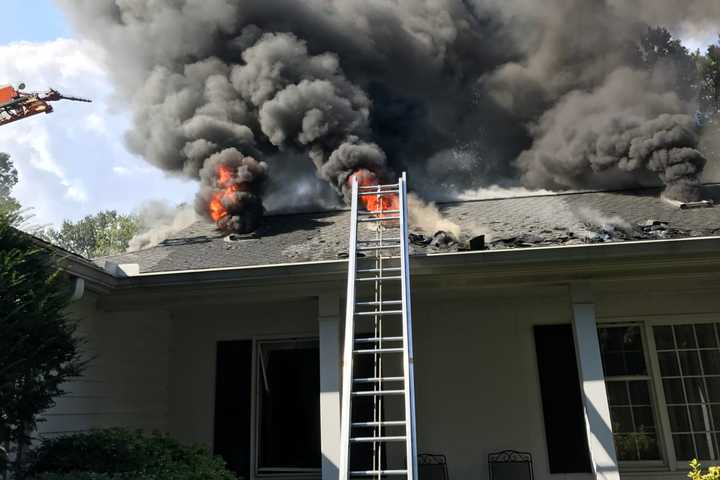 Fire Spreads To Roof Of Westport Home; Cat Found Safe