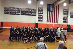 Hasbrouck Heights Police, Teachers Play In Charity Volleyball Game