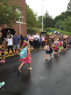 Students At Darien's Royle Begin School Year With Parade Of Learners