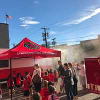 <p>The youngsters toured the fire engines -- with an emphasis on special tools and equipment -- and paid a visit to the &quot;smokehouse.&quot;</p>