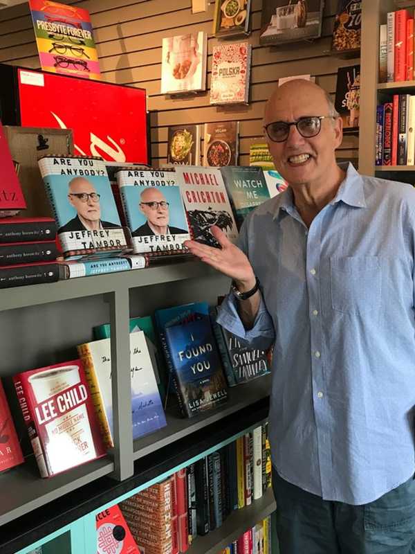 Spotted In Katonah: Cross River's Jeffrey Tambor Signing Books