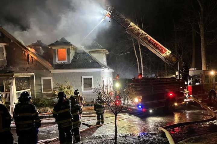 Home Heavily Damaged, Partially Collapsed After Northern Westchester Fire