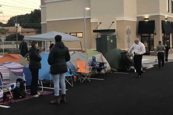Chick-Fil-A Fanatics Begin Lining Up For Grand Opening In Norwalk