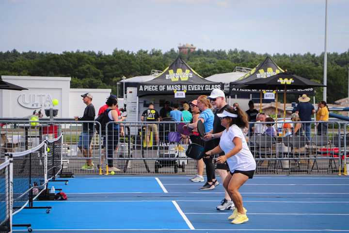 'Pickleball Needs To Be Here': Inaugural Tournament Hosted At Patriot Place