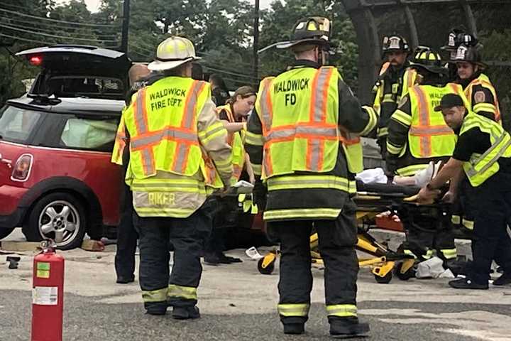 Serious Injury Reported In Fierce Waldwick Collision