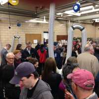 <p>Long lines were reported at Tuesday&#x27;s referendum on the proposed Chappaqua firehouse expansion, which was rejected by voters.</p>