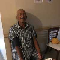 <p>A patient prepares for his cataract surgery.</p>