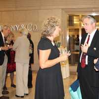 <p>BVMI Executive Director Amanda Missey with Scott David Lippe, M.D., and his wife, Mindy.</p>
