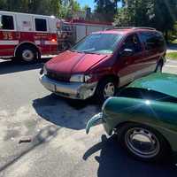 <p>Both drivers were taken by ambulance to The Valley Hospital in Ridgewood.</p>