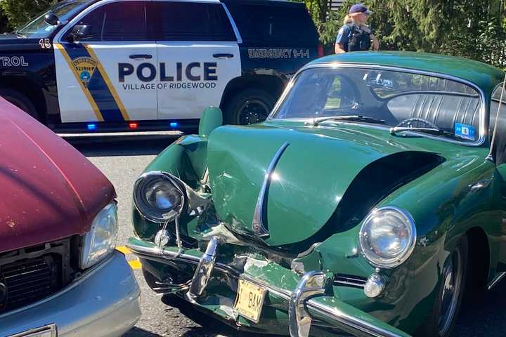 '65 Porsche, Minivan Collide In Bergen County