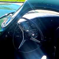 <p>The steering wheel on the Irish green Porsche 356 snapped in the crash at the intersection of Franklin Turnpike and Nagle Street in Ridgewood on Friday, Sept. 23.</p>