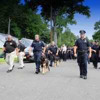 <p>The contingent included Bergen County Sheriff Michael Saudino.</p>