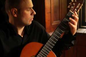 Concert Guitarist Performs At New Canaan Library