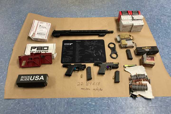 Suffolk County Man Charged After Search Warrant Uncovers 'Ghost Guns,' Police Say