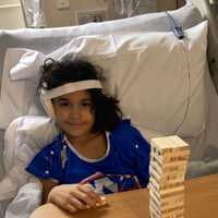 <p>Masyn recovers at Lenox Hill Hospital in NYC.</p>