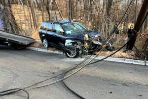 UPDATE: Car Thieves In Fiery Utility Pole Crash That Closed Route 17 Are Both 15