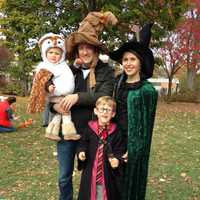 <p>The Ilina-Schneiders showed up as some of their favorite &quot;Harry Potter&quot; characters.</p>