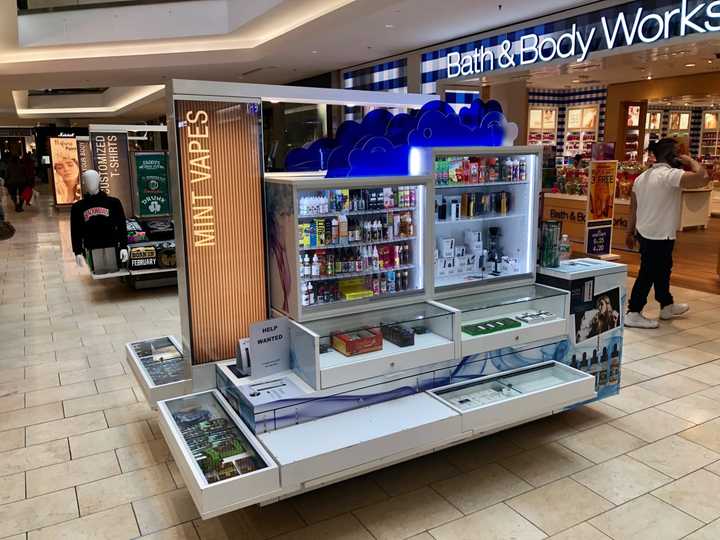 Mint Vapes is located in the Garden State Plaza.