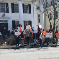 <p>Students and alumni from several area schools led a rally against gun violence held for two hours Saturday at the old Putnam County Courthouse in Carmel.</p>