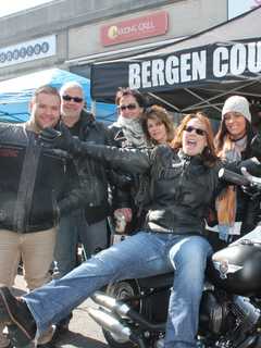 Motorcyclists Ride From Rochelle Park to Ridgewood For Children's Cancer